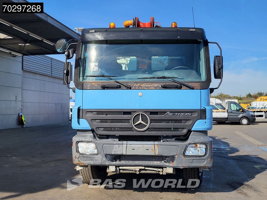 Mercedes Actros 3241 8X4 Putzmeister TMM 21-3.67 Q PUMI 7m3 Liebherr mixer Big-Axle Euro 3