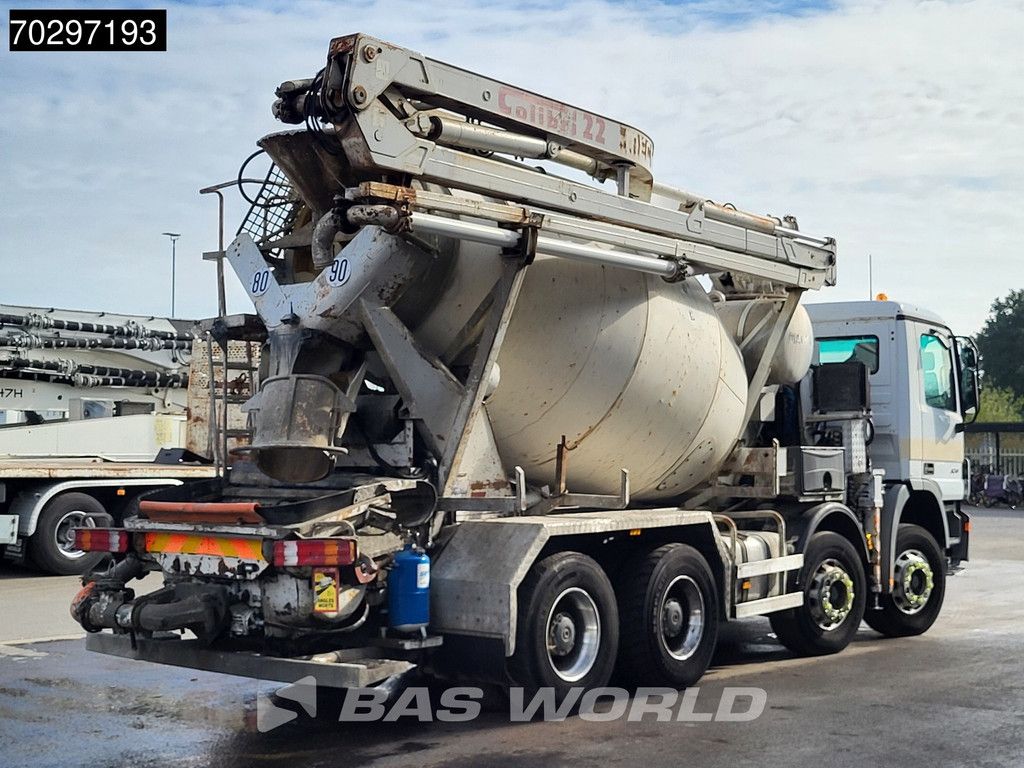Mercedes Actros 3241 8X4 Mecbo ATB 4.22/70 HSL PUMI 7m3 mixer Big-Axle Euro 3