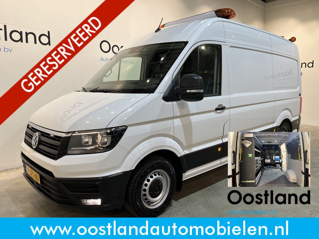 Volkswagen Crafter 35 2.0 TDI L3H3 180 PK Servicebus / Bott Inrichting / Euro 6 / Trekhaak 3000 KG / 220V. / Airco / Navigatie / CarPlay / Cruise Control / PDC 85.250 KM !!
