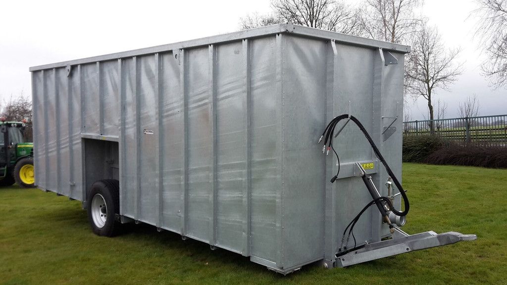 Agomac gegalvaniseerde mest-pompcontainer