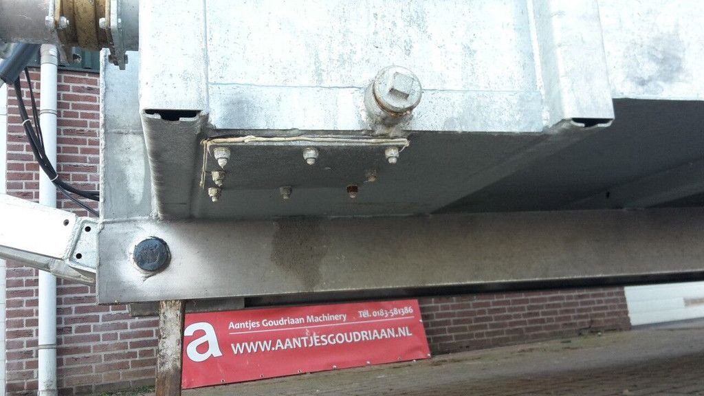 Gegalvaniseerde mestcontainer