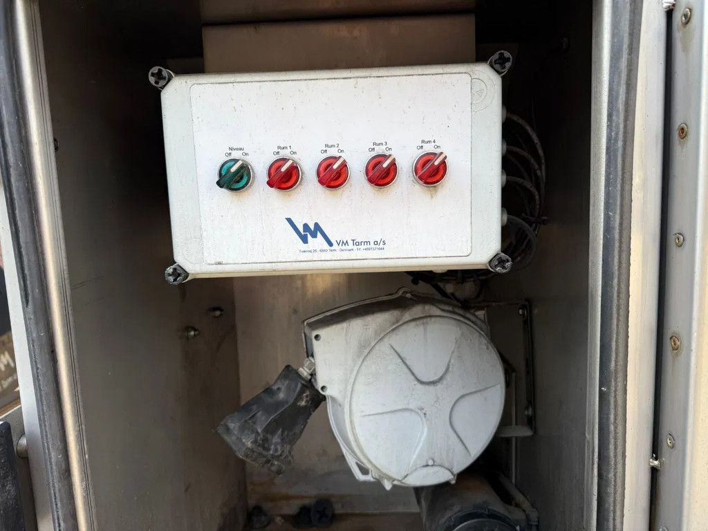 Magyar VM Tarm 19.000L RVS/INOX Melk/Milk/Milch Food 3 Rooms Liftas