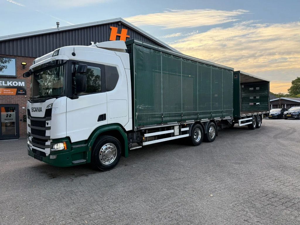 Scania R500 NGS 6X2 Retarder Stuuras 551.670KM! Schuifzeilen Combi Hefdak