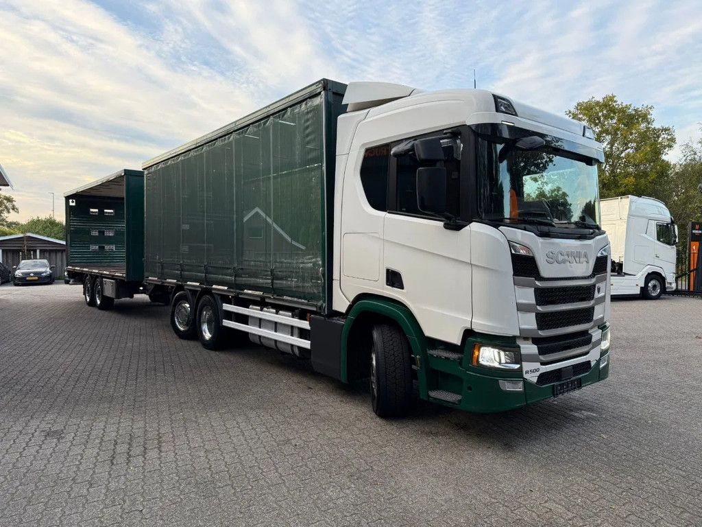 Scania R500 NGS 6X2 Retarder Stuuras 551.670KM! Schuifzeilen Combi Hefdak