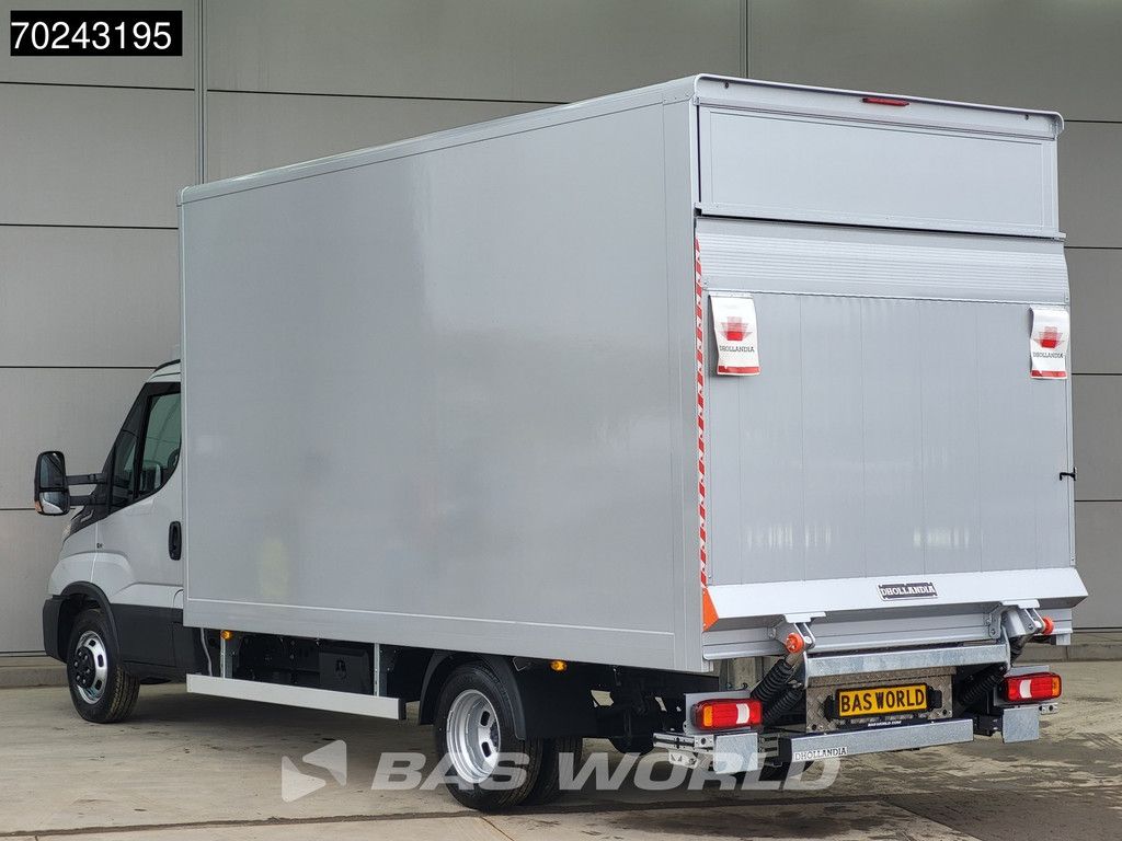 Iveco Daily 35C18 3.0L Automaat 180PK 1000KG Laadklep Zijdeur 2025-Model Bakwagen Dubbellucht ACC LED Navi Airco D'Hollandia 3,5t Trekgewicht Euro6 Meubelbak Koffer 21m3 A/C