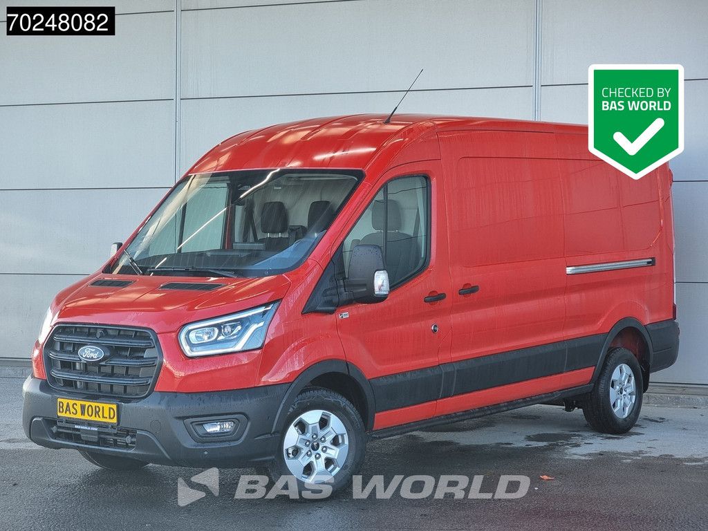 Ford Transit 165pk Automaat Limited Dubbele schuifdeur L3H2 ACC 360camera Navi CarPlay Xenon Camera 11m3 Airco