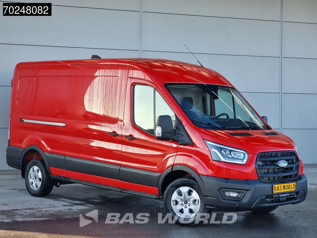 Ford Transit 165pk Automaat Limited Dubbele schuifdeur L3H2 ACC 360camera Navi CarPlay Xenon Camera 11m3 Airco
