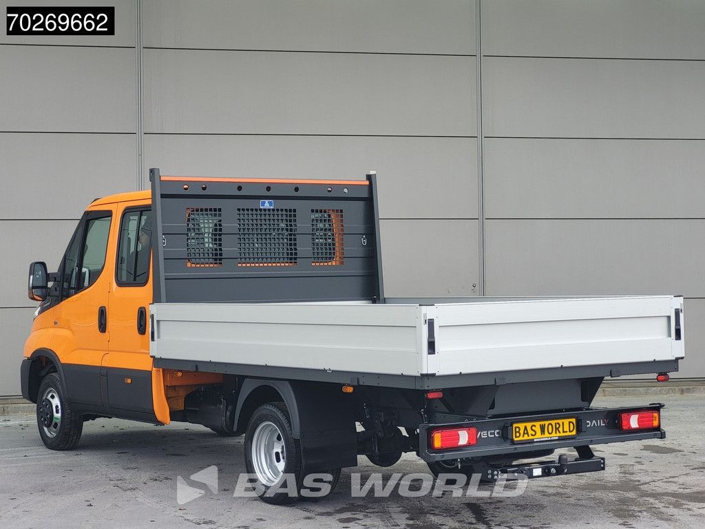 Iveco Daily 35C21 3.0 210PK 2025model Dubbel Cabine Open laadbak 3.5t Trekhaak CarPlay ACC LED Pritsche Pickup Airco Dubbel cabine Trekhaak
