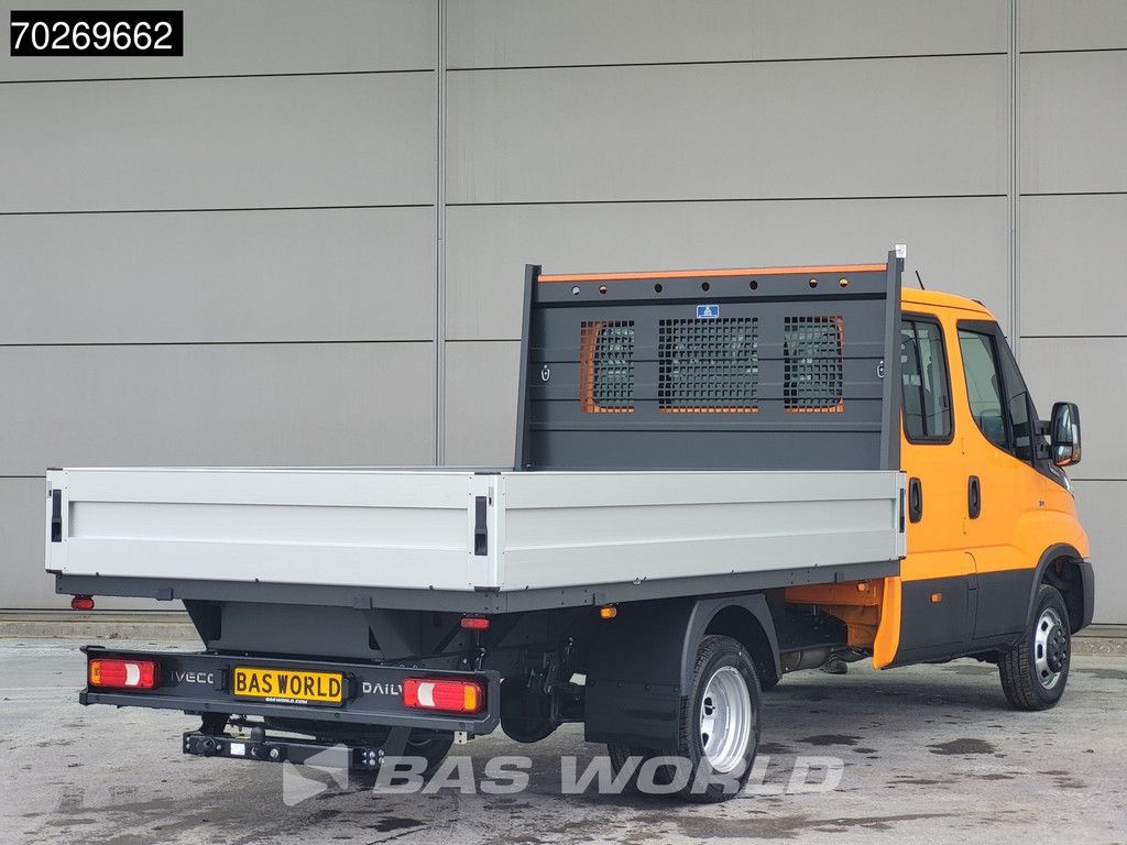 Iveco Daily 35C21 3.0 210PK 2025model Dubbel Cabine Open laadbak 3.5t Trekhaak CarPlay ACC LED Pritsche Pickup Airco Dubbel cabine Trekhaak