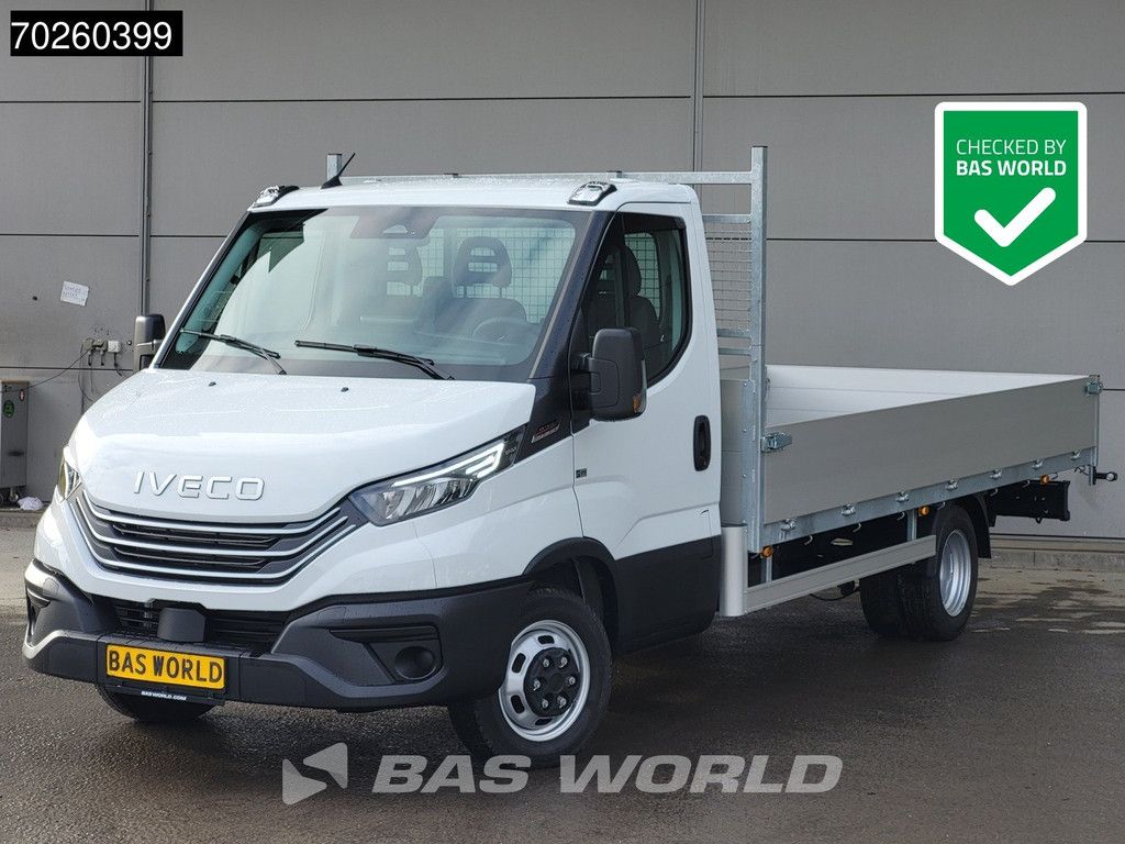 Iveco Daily 35C21 3.0L Automaat Open Laadbak 2025-Model Dubbellucht 3,5t Trekvermogen LED ACC CarPlay Euro6 Pritsche Pickup A/C
