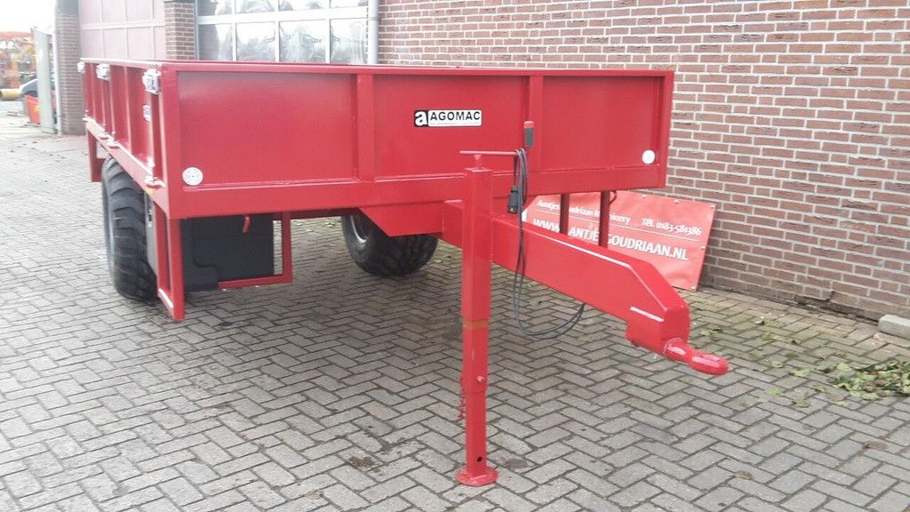 Bakkenwagen flatbed trailer