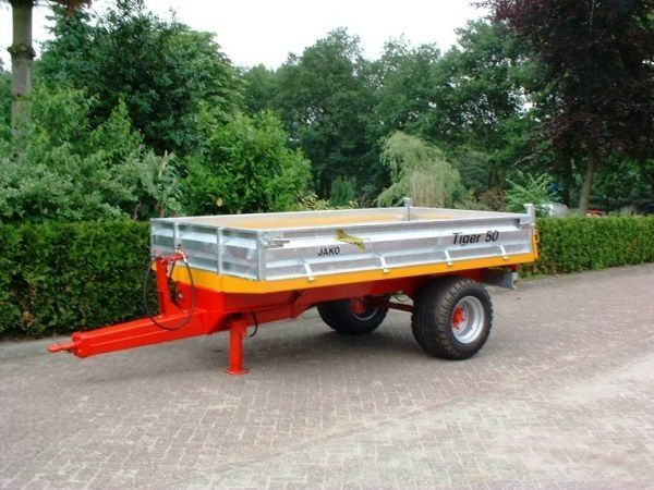 JAKO Tiger kippers enkele as tractor trailer