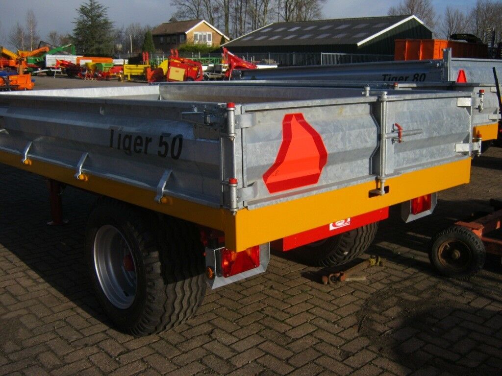 JAKO Tiger kippers enkele as tractor trailer