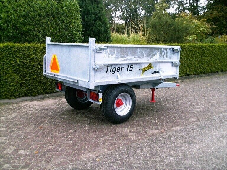 JAKO Tiger kippers enkele as tractor trailer