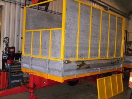 JAKO Tiger kippers enkele as tractor trailer
