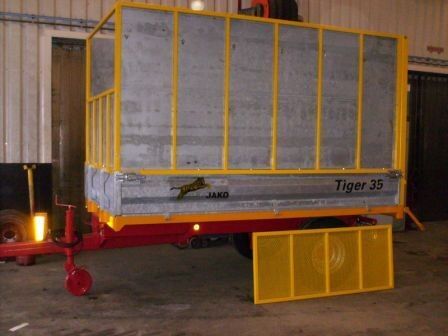 JAKO Tiger kippers enkele as tractor trailer