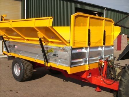 JAKO Tiger kippers enkele as tractor trailer