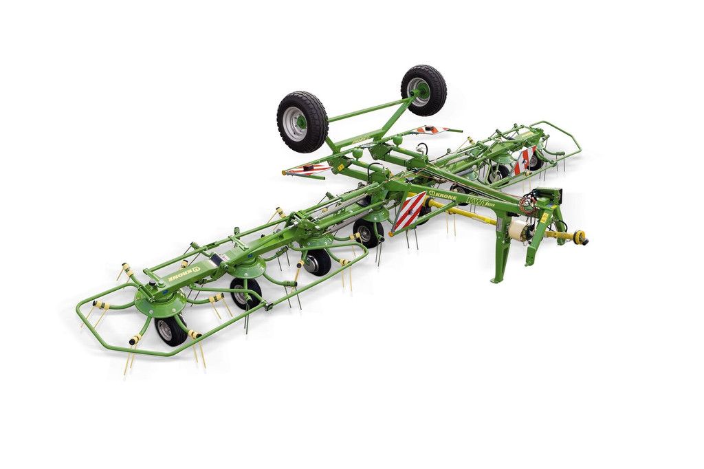 Krone getrokken schudders KWT met wielstel