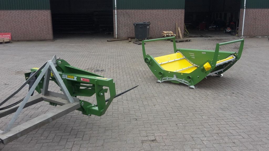 HUSTLER Balenafwikkelaar round bale fork