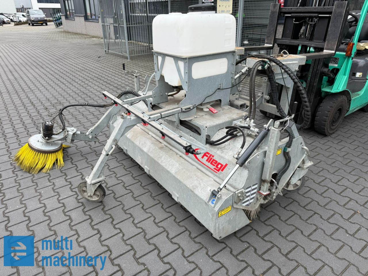 Veegmachine Type 500 KEH185/500 met zijborstel