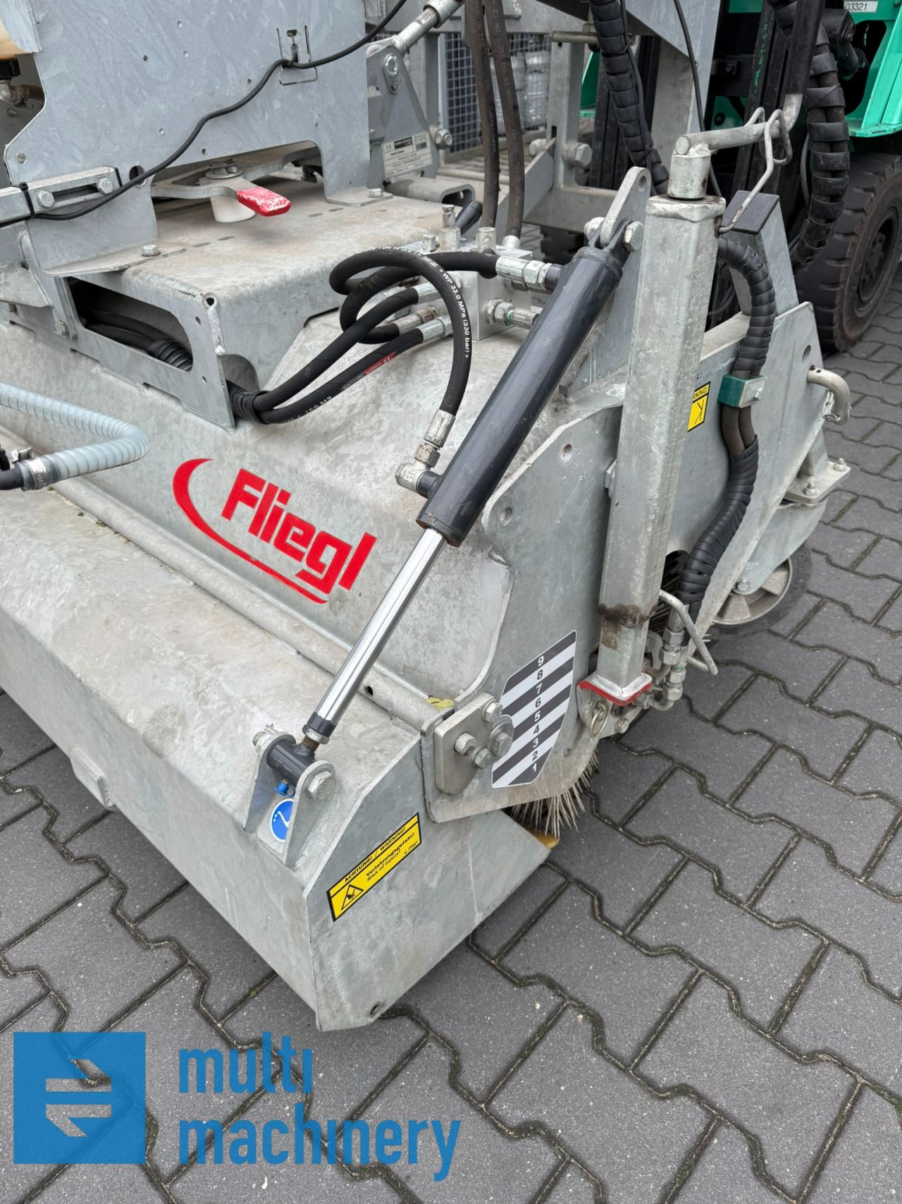 Veegmachine Type 500 KEH185/500 met zijborstel
