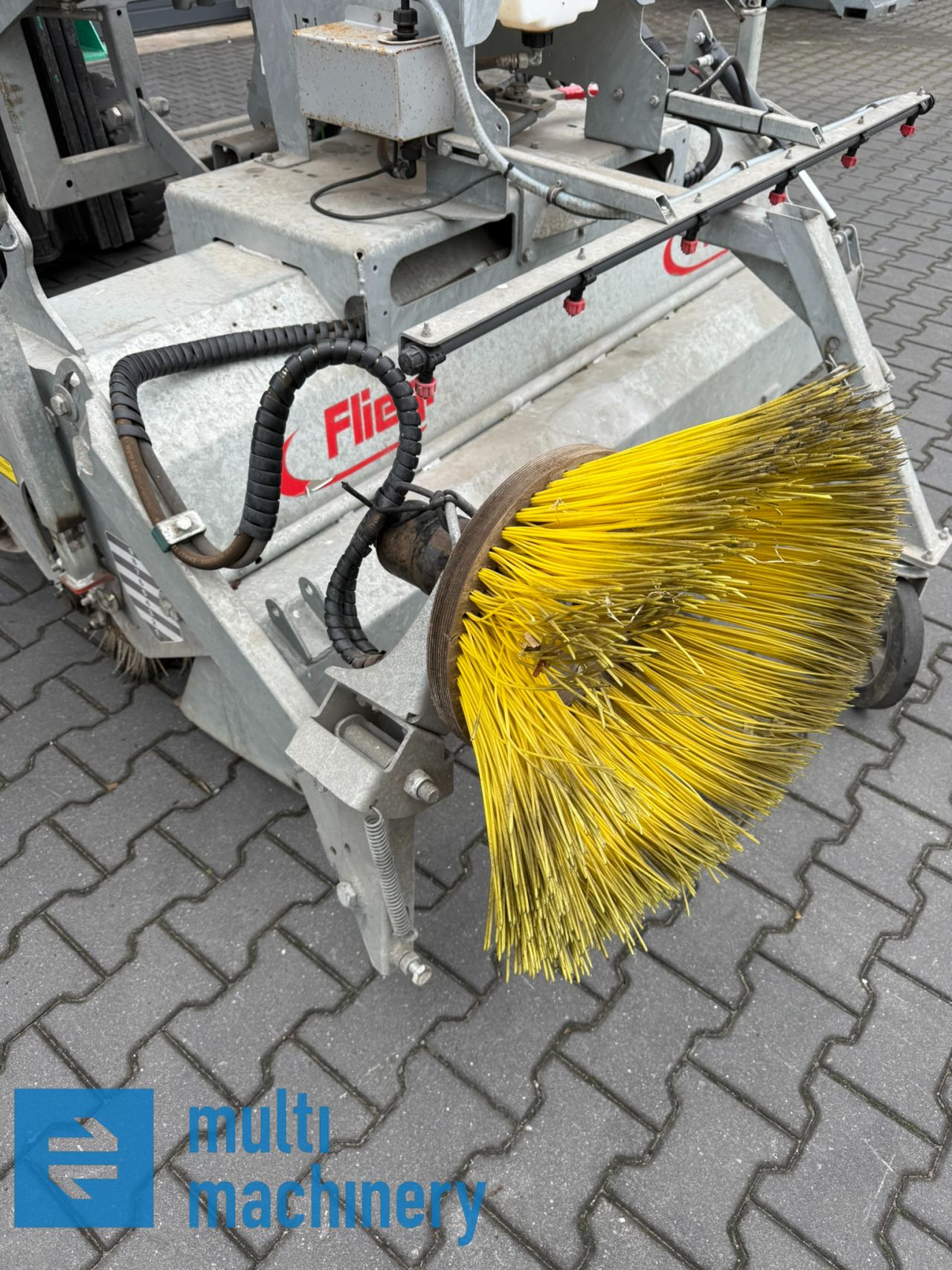 Veegmachine Type 500 KEH185/500 met zijborstel