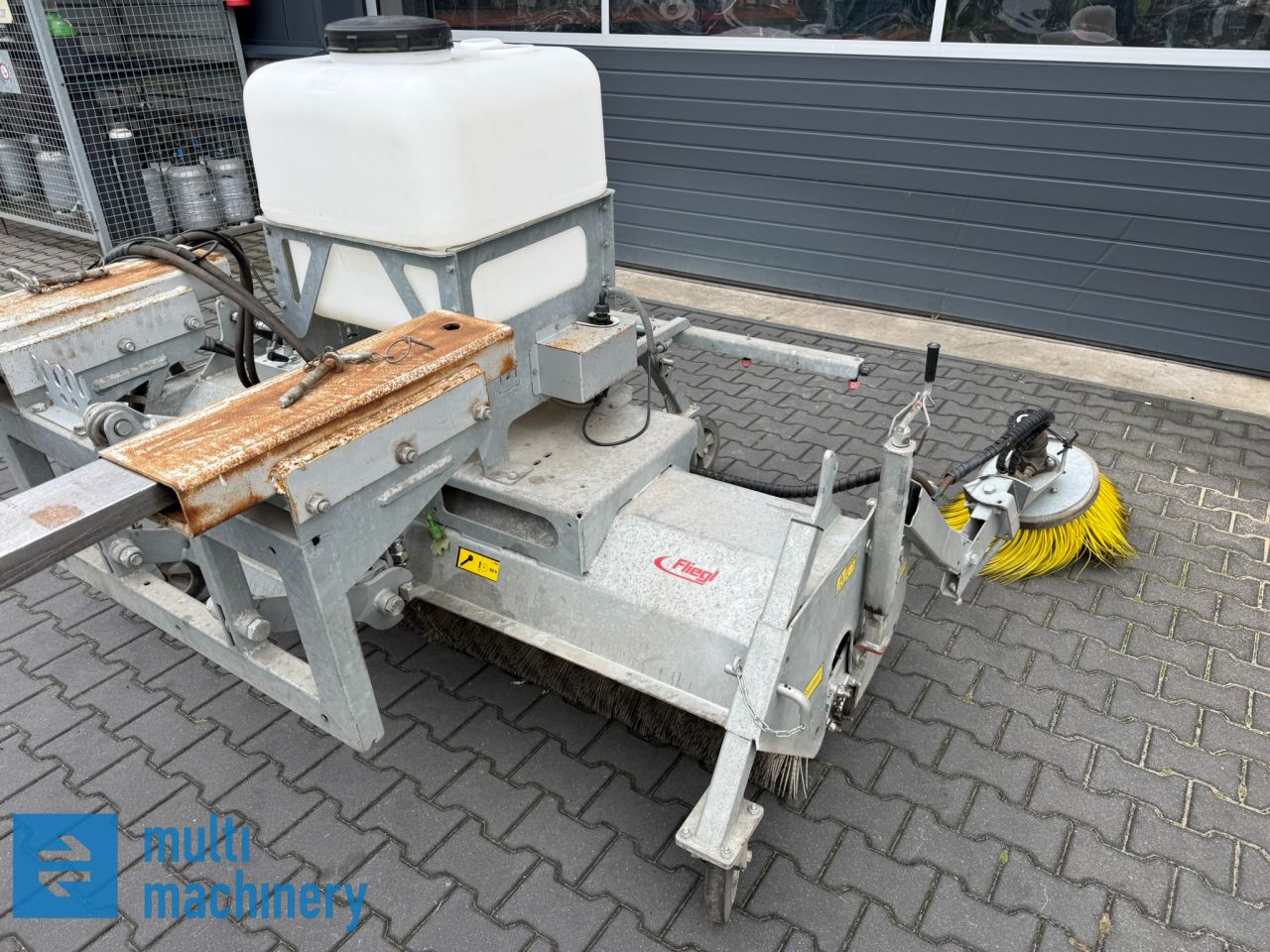 Veegmachine Type 500 KEH185/500 met zijborstel