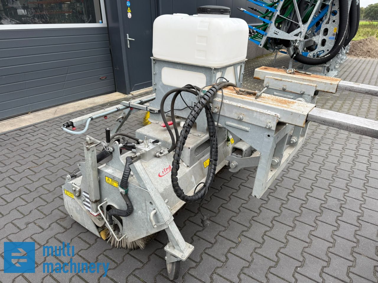 Veegmachine Type 500 KEH185/500 met zijborstel