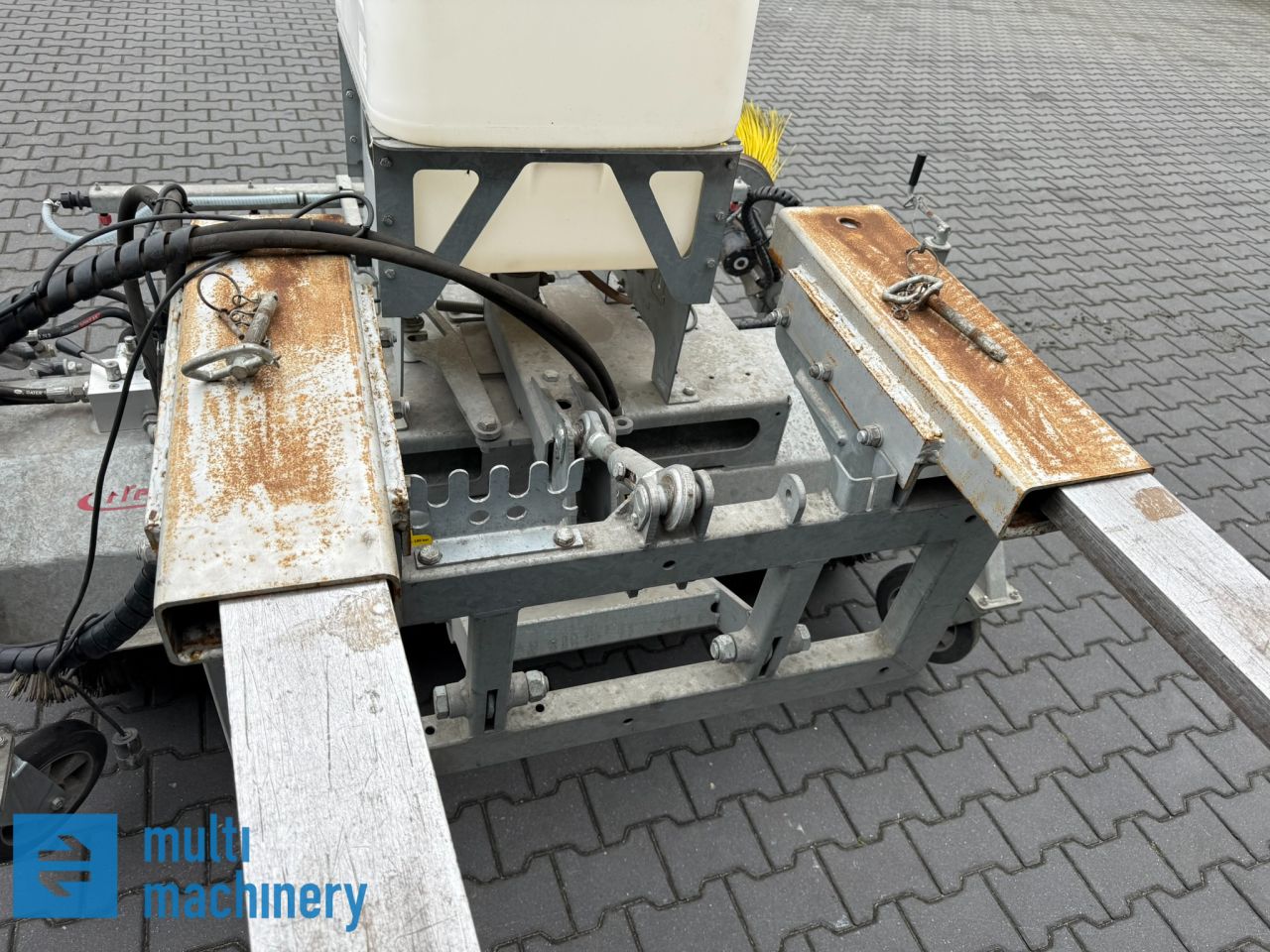 Veegmachine Type 500 KEH185/500 met zijborstel