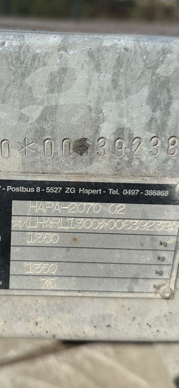 Onbekend HAPERT RL1302