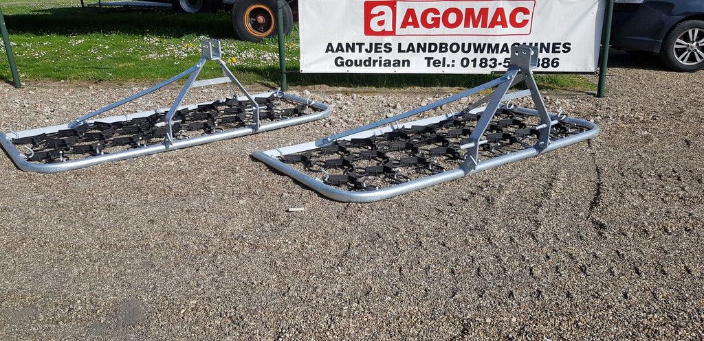 Mini weidesleep meadow aerator