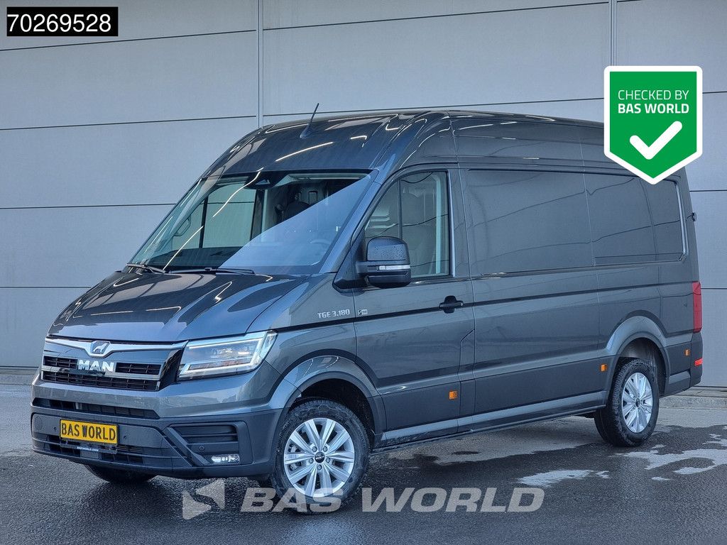 MAN TGE 3.180 Automaat 2025 model Facelift L3H3 Navi CarPlay Camera L2H2 12m3 A/C Cruise control