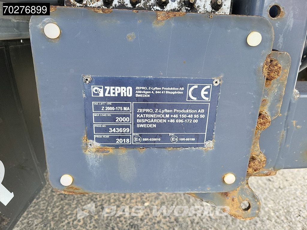 Mercedes Antos 2535 6X2 Lumikko L7 cooler ladebordwand Lift+Lenkachse Euro 6