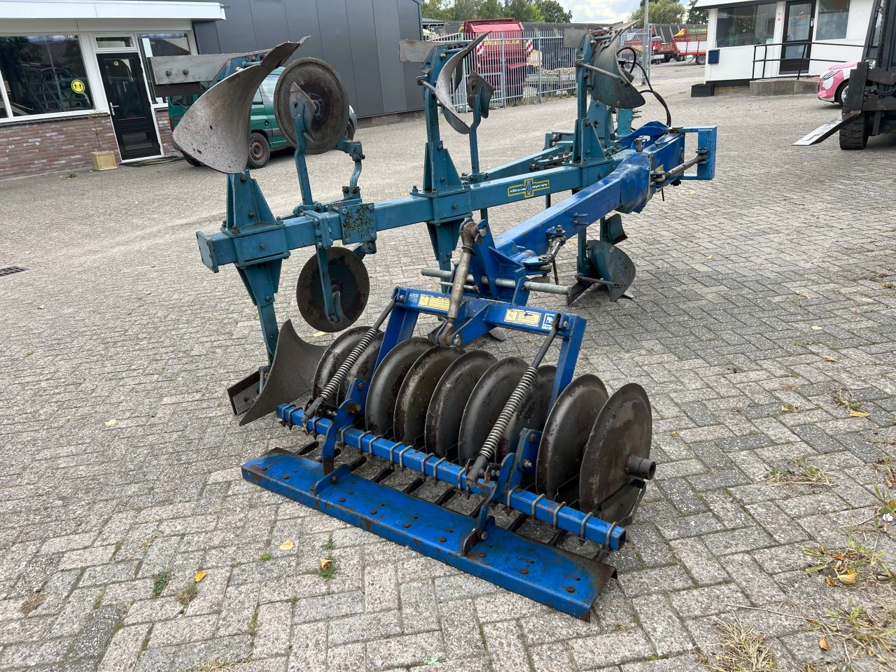 överum 3 schaar ploeg met voornpakker