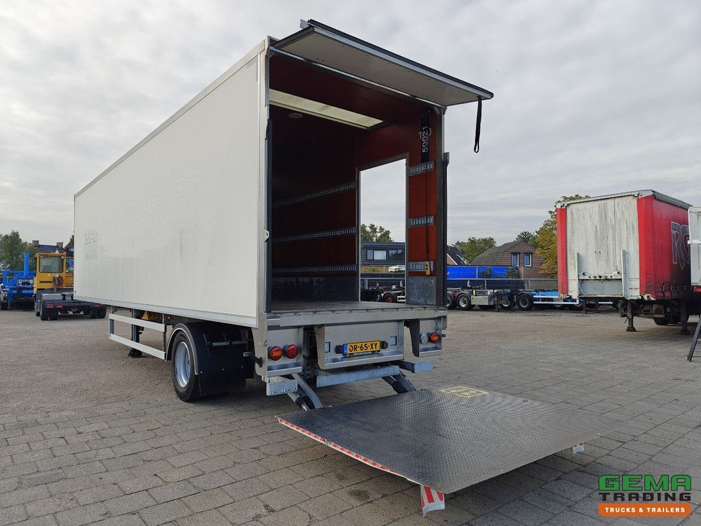 Hertoghs LPRS9 1-Achser SAF – CITY – Lenkachse – Geschlossener Kofferaufbau 10,6m + Ladebordwand 2000kg – Verzinkt – TÜV 10/2026