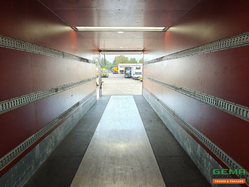 Hertoghs LPRS9 1-Achser SAF – CITY – Lenkachse – Geschlossener Kofferaufbau 10,6m + Ladebordwand 2000kg – Verzinkt – TÜV 10/2026