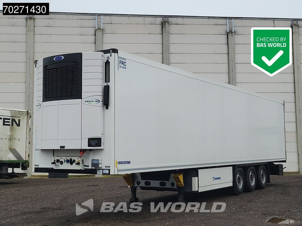 Krone Carrier Vector 1550 NEW Liftachse Palettenkasten