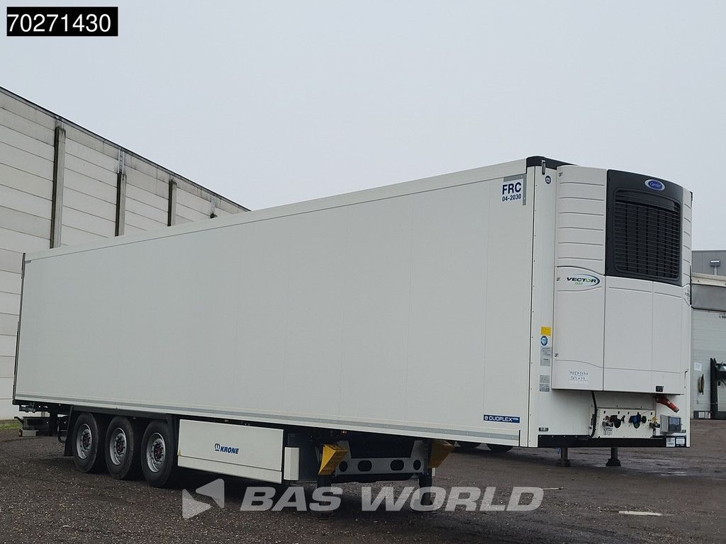 Krone Carrier Vector 1550 NEW Liftachse Palettenkasten