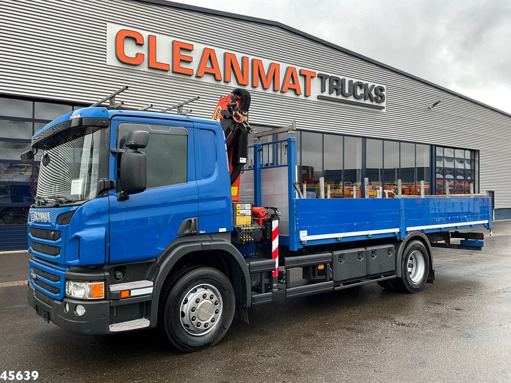Scania P 280 Euro 6 Palfinger 12 Tonmeter laadkraan