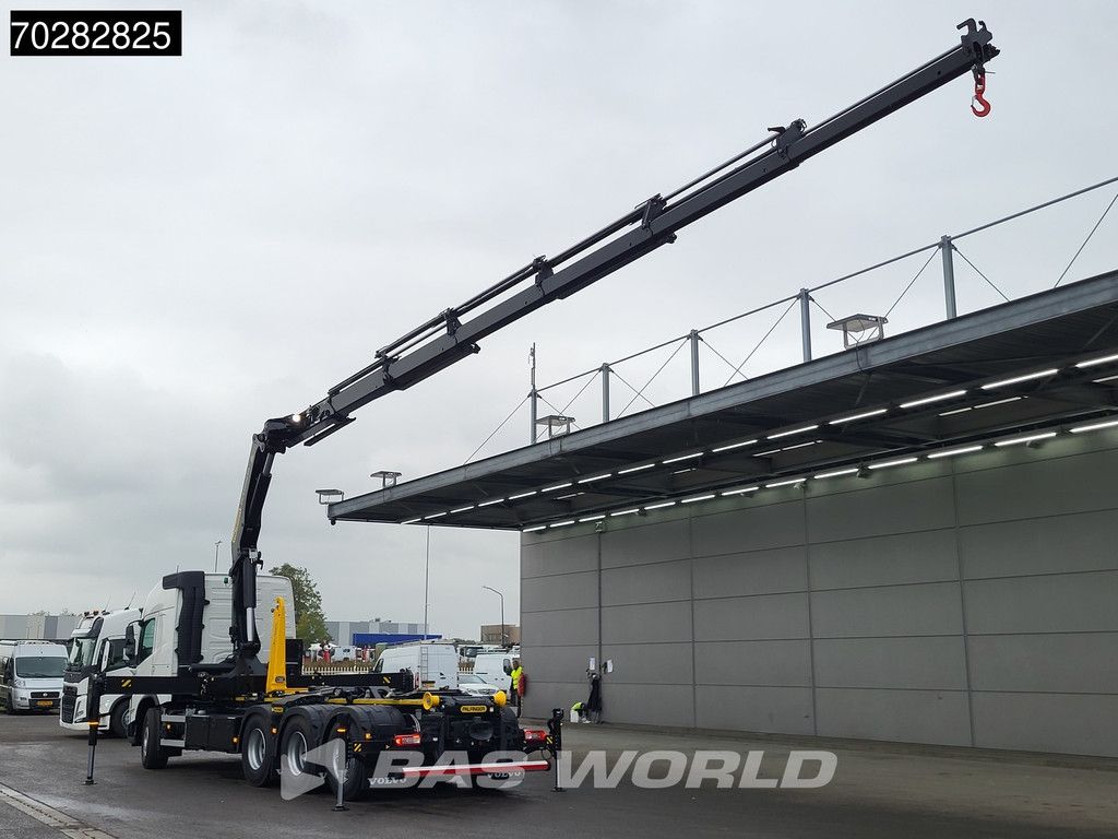 Volvo FMX 500 8X4 NEW! Palfinger PK33002 Crane + PHT22SLD5 Hooklift Lift-Steerign Axle