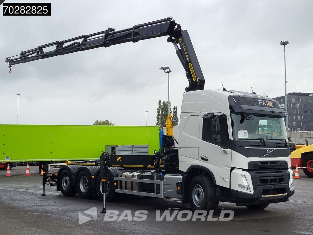 Volvo FMX 500 8X4 NEW! Palfinger PK33002 Crane + PHT22SLD5 Hooklift Lift-Steerign Axle