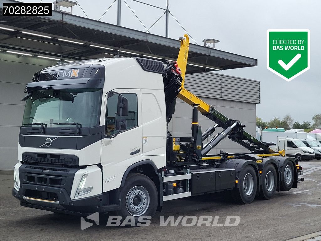 Volvo FMX 500 8X4 NEW! Palfinger PK33002 Crane + PHT22SLD5 Hooklift Lift-Steerign Axle