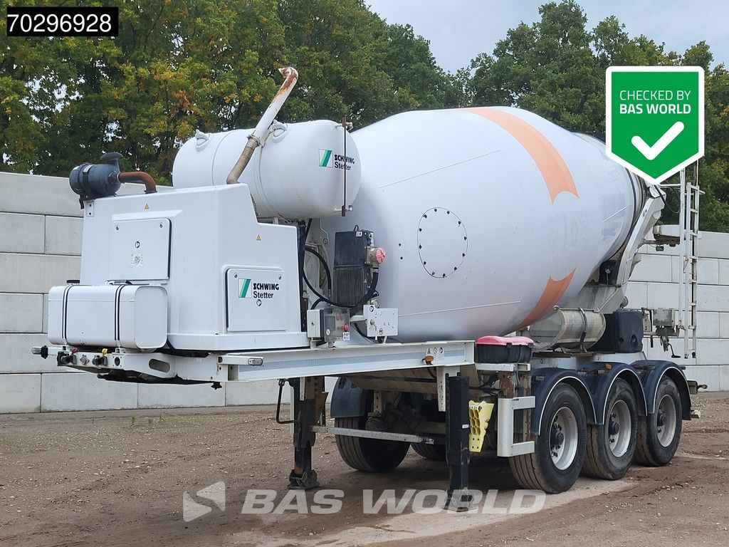 Schwing-Stetter 71/320,AC3 3 Achsen Concrete 12m3 Lift Axle