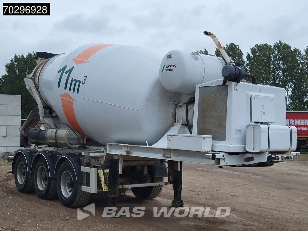 Schwing-Stetter 71/320,AC3 3 Achsen Concrete 12m3 Lift Axle