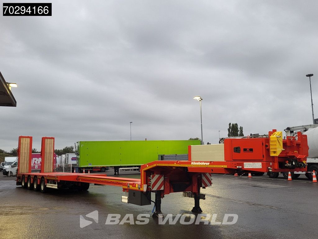 Kässbohrer LB4E 3 Achsen Extendable Ramps 1x Lift 3x Steering Axle