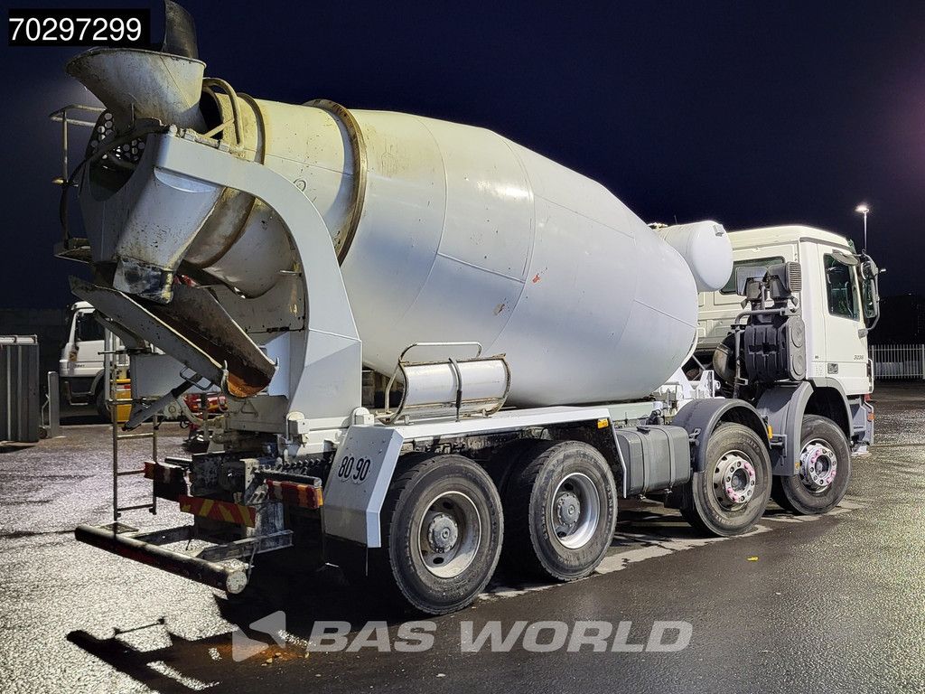 Mercedes Actros 3236 8X4 9m3 mixer Automatic Steelsuspension Euro 3
