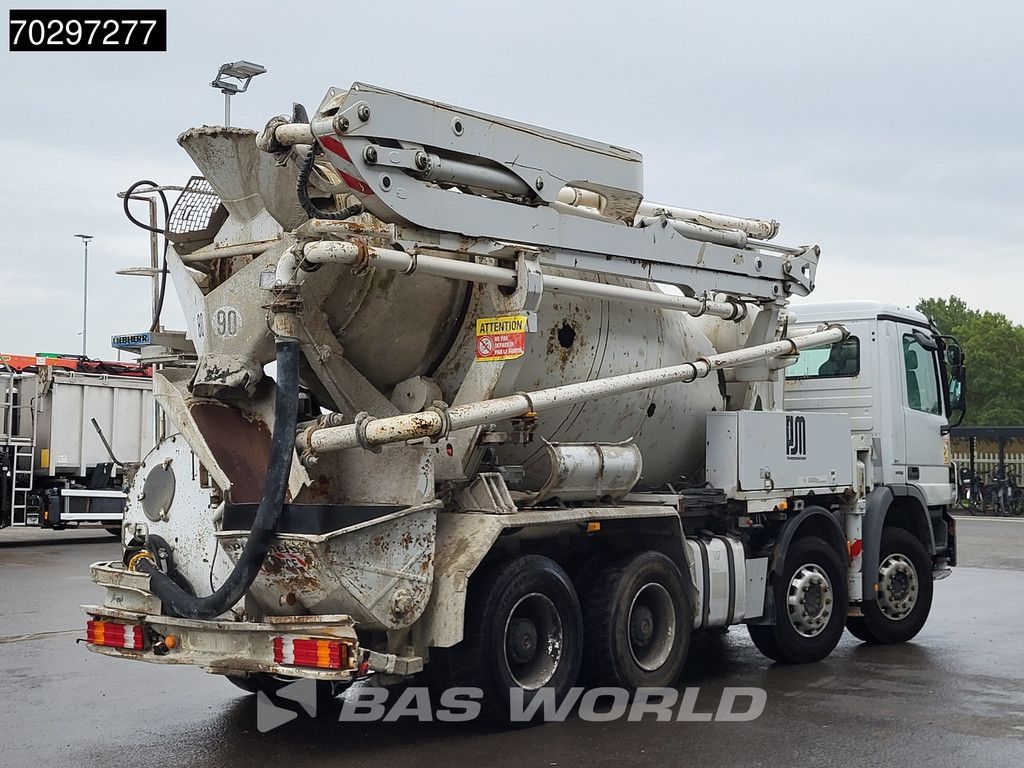 Mercedes Actros 3241 8X4 Putzmeister TMM 21-3 PUMI 7m3 Liebherr Big-Axle 3-Pedals Euro 4