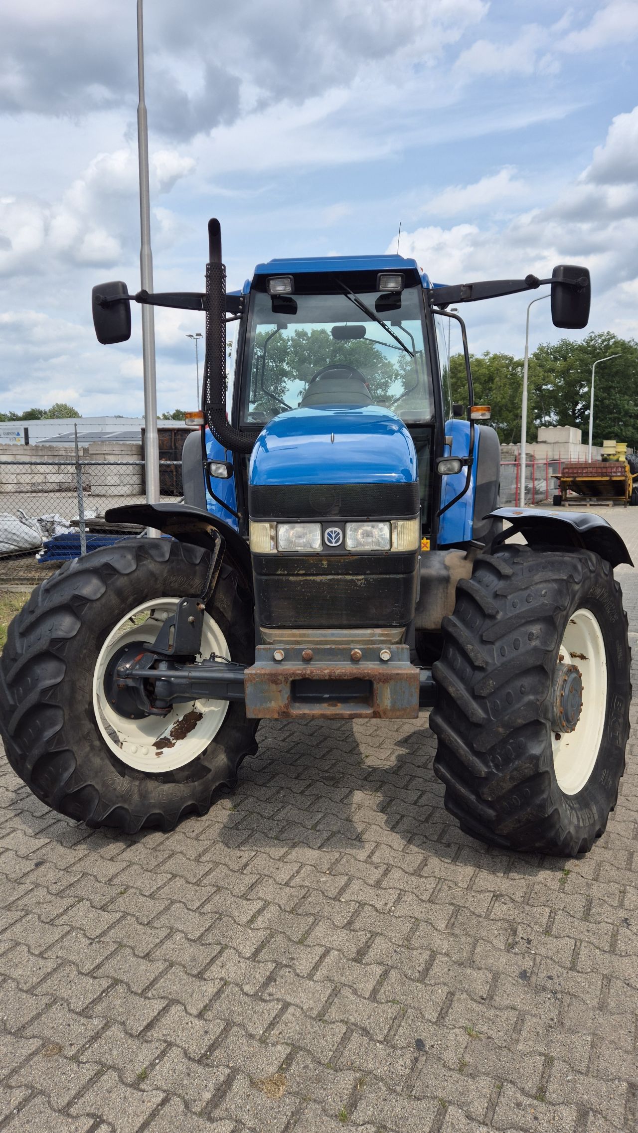 New Holland 8160 RC met Airco en kruip versnelling