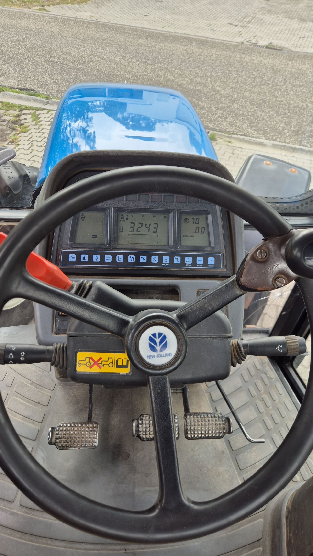 New Holland 8160 RC met Airco en kruip versnelling