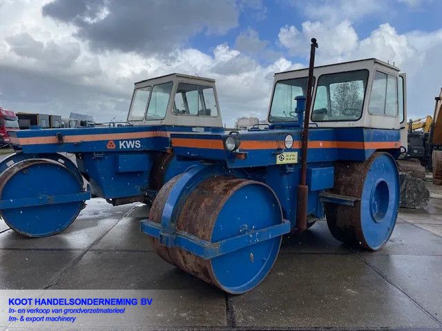 Hamm 2x HW 90 Deutz Engine Good working!